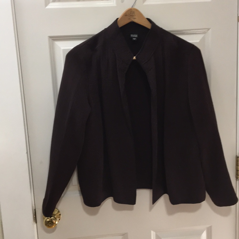 Eileen Fisher Brown Jacket